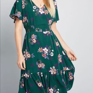 ModCloth Through and Through Floral Dress